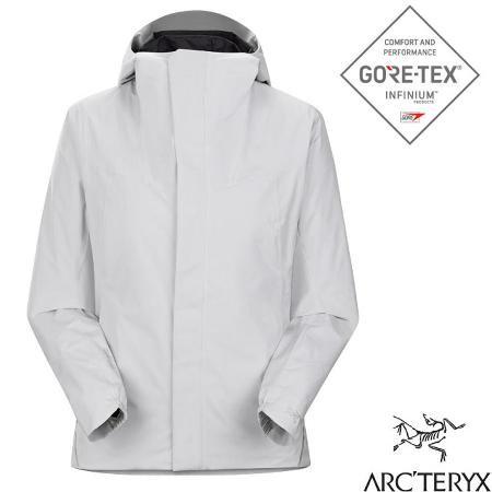 【加拿大 ARCTERYX 始祖鳥】女Solano Gore-Tex_防風防潑水透氣軟殼連帽保暖外套/29155 沈靜灰✿30E010